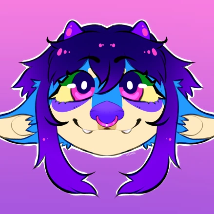 Grape the dog dragon